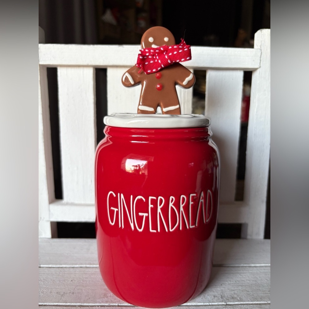 Rae Dunn Gingerbread Baby Canister